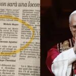 Lettore che predice elezione di papa Leone XIV - Foto combo